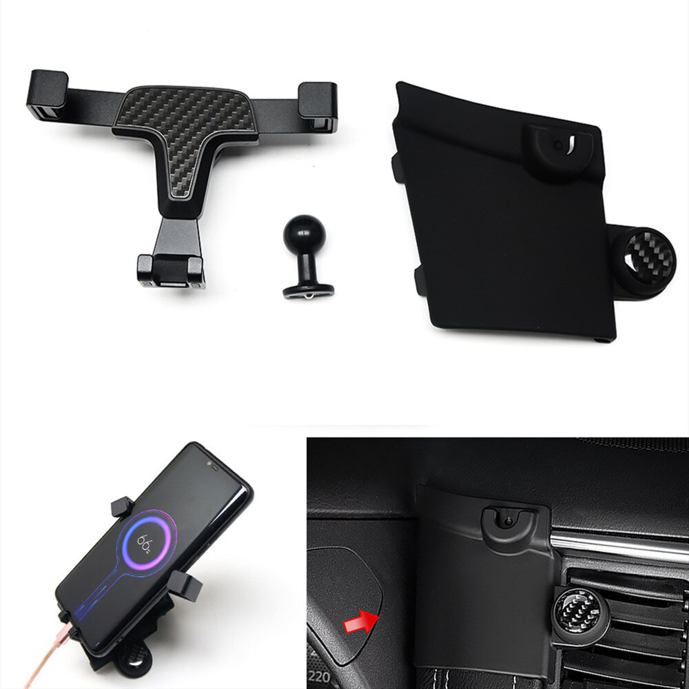 Car Phone Holder 360 Degree GPS Magnetic Mount Bracket kit for Nissan Patrol Y62 Car Accessories