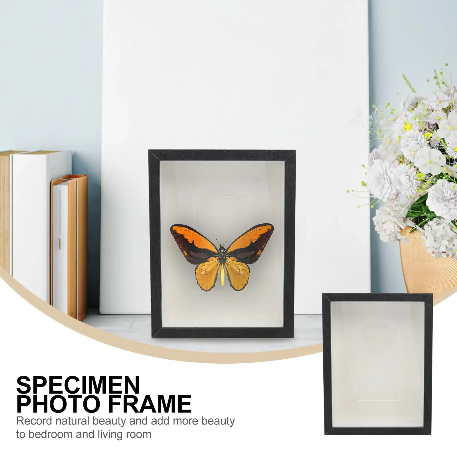 3 Stück Schatten Kasten Tiefe 3cm Holz Foto rahmen für sterben Anzeige drei dimensionaler Arbeiten nordischen DIY Holz Bilderrahmen Foto Dekor