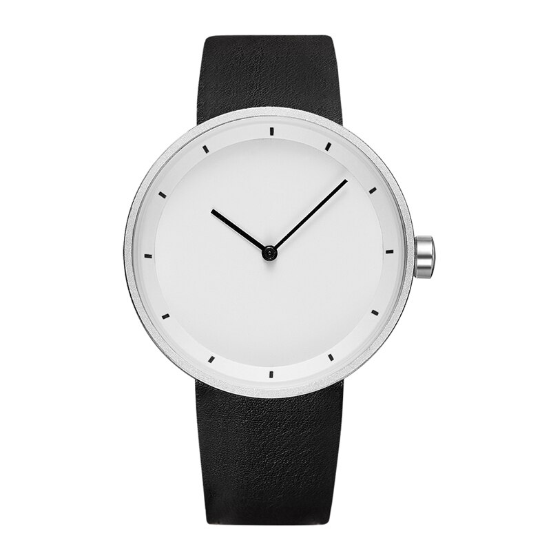 Reloj YAZOLE Watch Men Simple Men Quartz Wristwatches Leather Waterproof Wrist Watches For Men Reloj Hombre 2022: white black 523