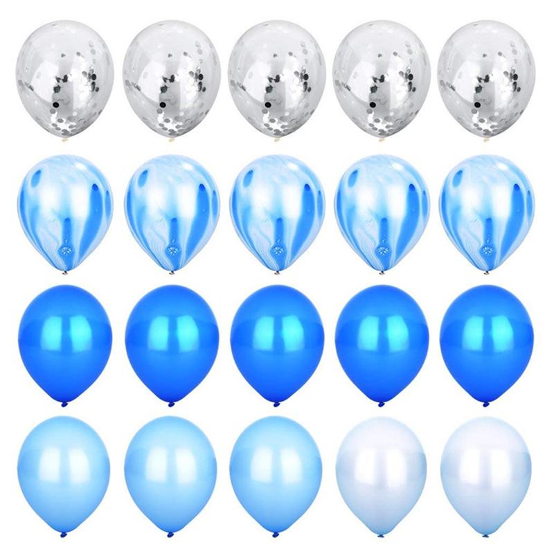 20Pcs Party Ballon Set Partij Ballonnen Decoratie Feestartikelen Helium-Invulbare Confetti Lovertjes Ballon Partij Decoratie