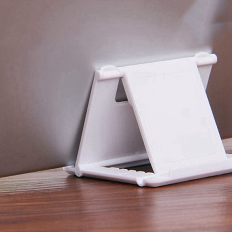 2x- tablet-ständer, tragbarer, doppelt faltbarer tischständer, geeignet für iphone, ipad, samsung, huawei, weiß & schwarz