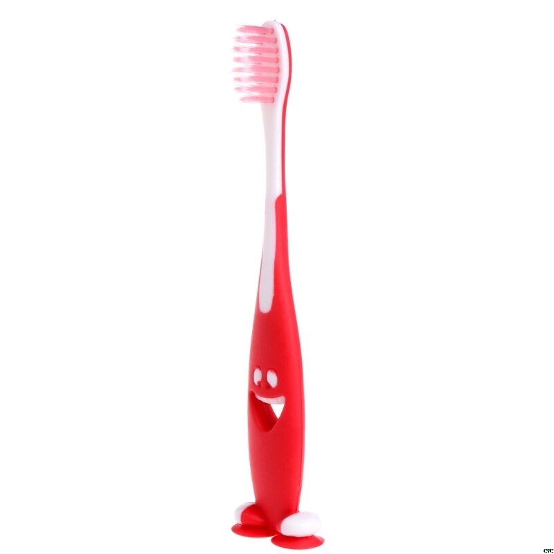 3 pçs bebê macio-cerdas escova de dentes sorridente limpador de dentes bebê crianças treinamento dental cuidados com os dentes da criança conjunto