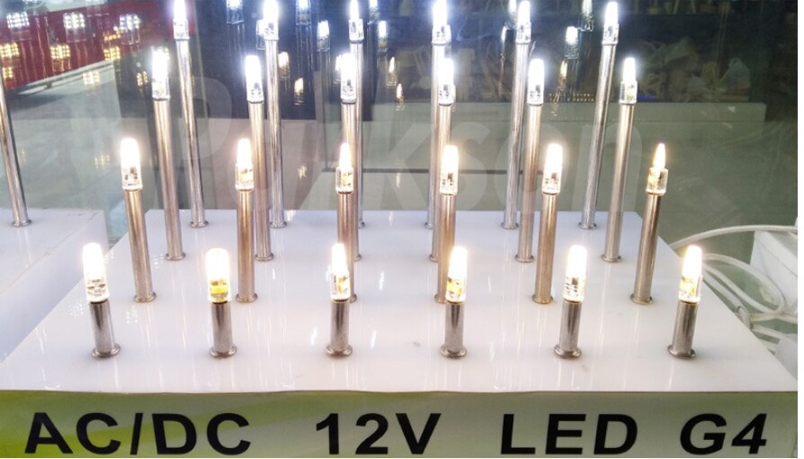 Bombilla LED G4 CA, CC, regulable, 12V, 3W, 5W, iluminación LED SMD, reemplazo de lámpara halógena, 1 ud.