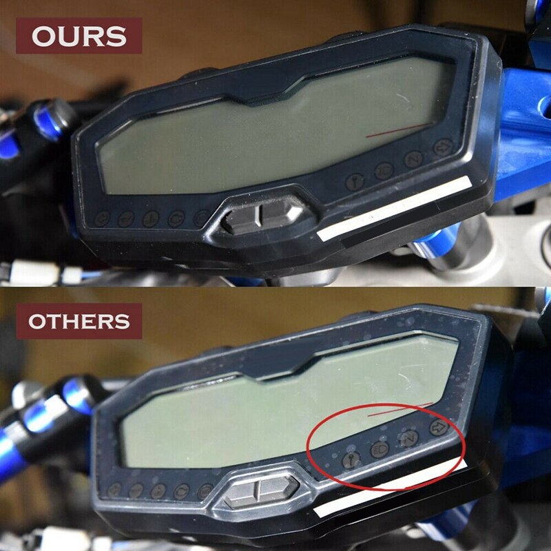 Motorcycle Dashboard Scratch Protective Film Screen Protector for Kawasaki ZX10R ZX 10R