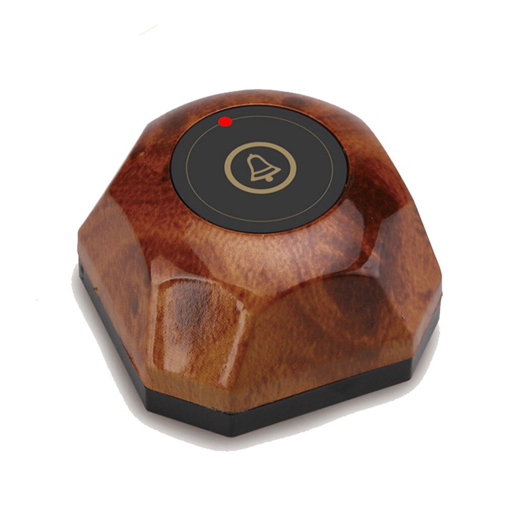 BYHUBYENG Wireless Restaurant Pager Calling Button Waiter Call System With Removable Waterproof Base Customer Service Horeca: Default Title