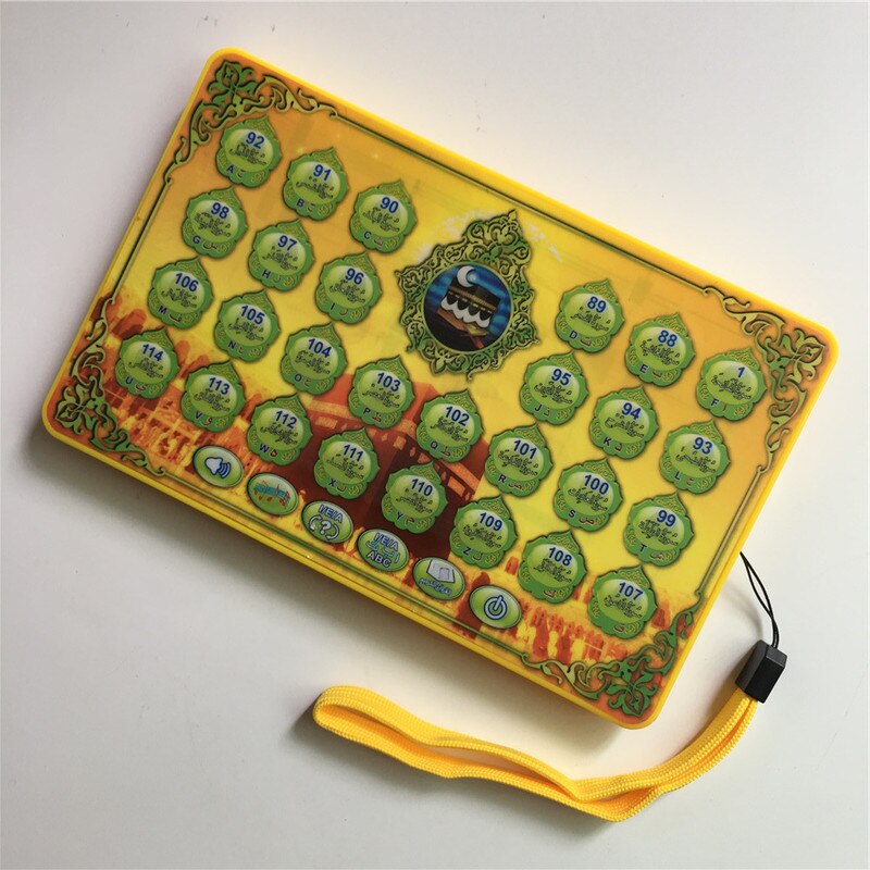 Zhenwei 28 Paragrafen Indonesische Engels Arabisch Koran Drie-In-een Leren Lezen Machine Ipad Vroege Onderwijs Speelgoed