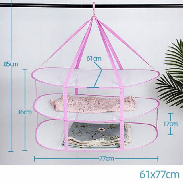 Typ haka kosz robić suszenia gospodarstwa domowego dwuwarstwowe skarpety suszenie netto ubrania płaskie netto kieszeń wieszak na ubrania składany 1 sztuka: I