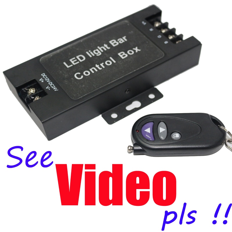 0-360 W Led flash light control box voor Led Daytime licht DRL mistlamp Spotlight Offroad werk licht achterrem reverse achterlichten