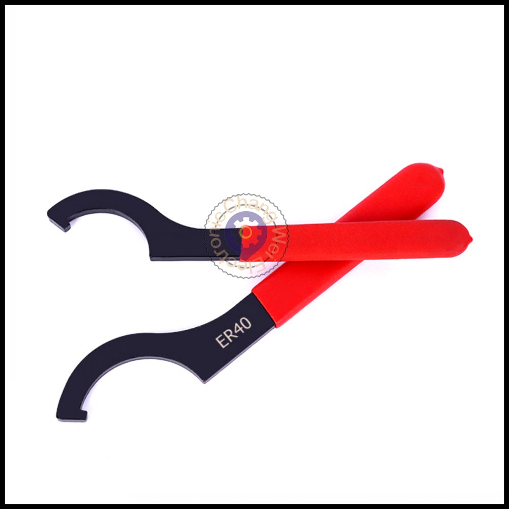 1Pcs High-carbon Steel ER Collet Chuck Nut Wrench Spanner Tool ER25 ER32 ER40 For Collet Chuck Holder CNC Milling Machine Cutter