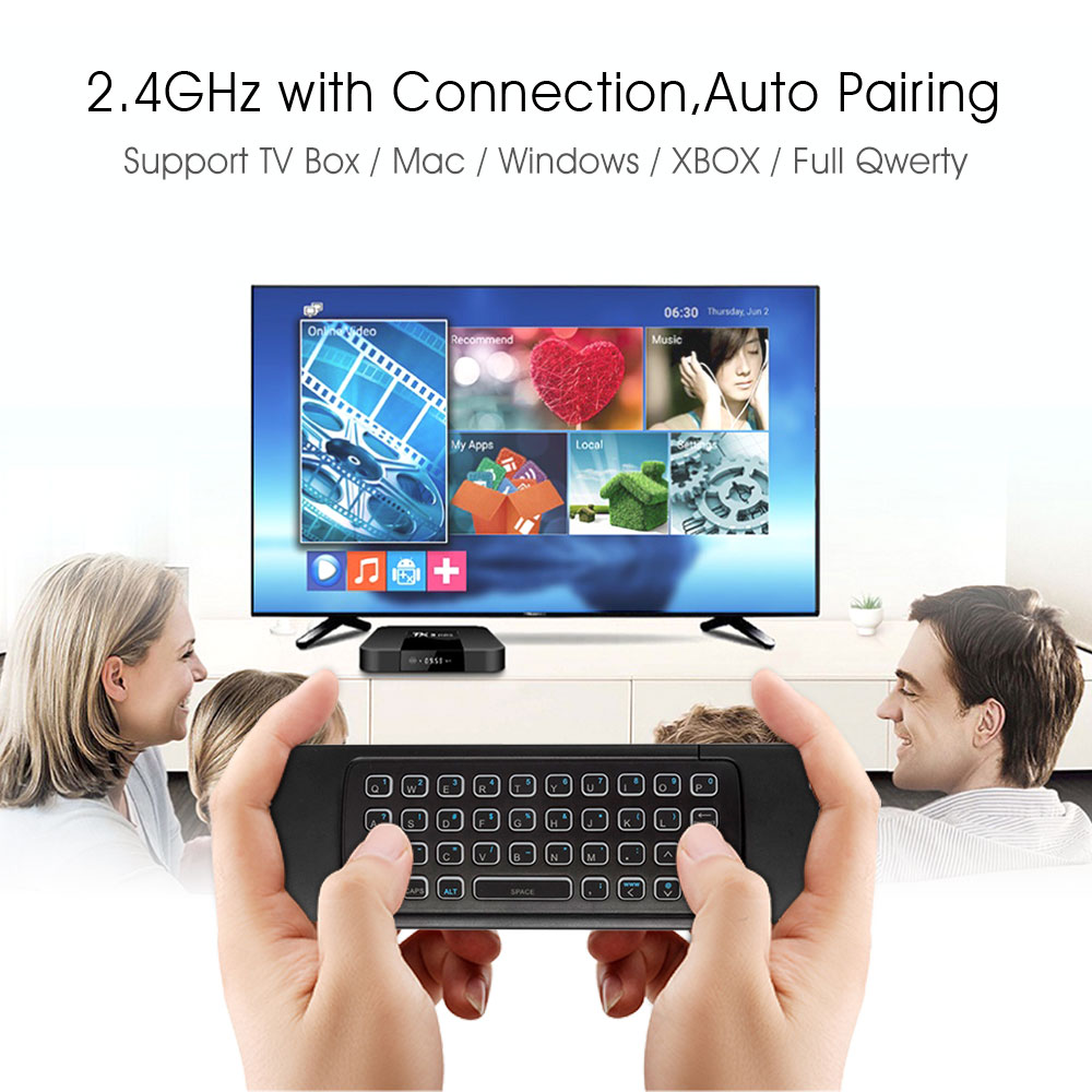 MX3 Backlit Air Mouse Smart Voice Remote Control MX3 Pro 2.4G wireless keyboard Gyro IR for Android TV Box T9 X96 mini H96 max