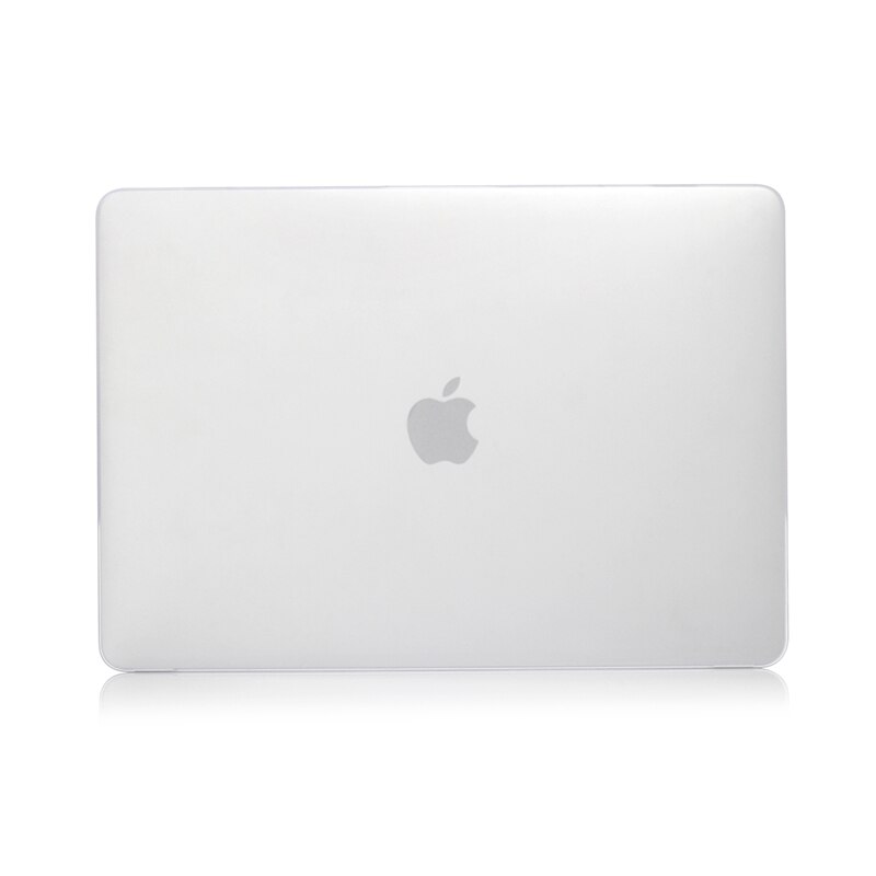 Matte case for old Macbook Pro 13 A1278 hard plastic cover: Transparent White