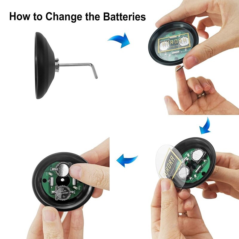 icyoyo Y02-Aurora Light Up Unresponsive Yoyo with Led Lights with Glove,Yoyo Holster,5 Strings,Blue Led Light