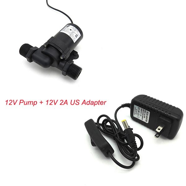 660D3 DC Brushless Water Pump Three-phase, More Functions Anti-stuck Function Submersible Pump: US 12V 2A