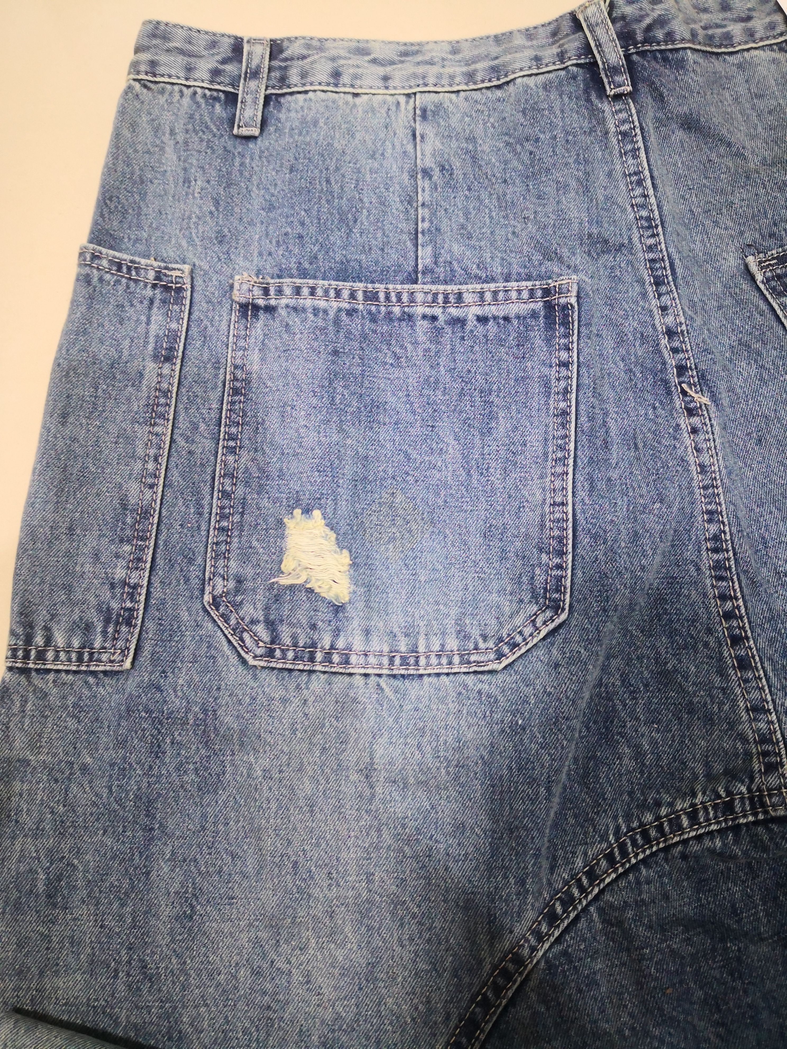 Pantalones holgados de mezclilla con agujeros para hombre, pantalón de estilo BF, cruzado, vaquero, holgado, de gota baja, vaquero con entrepiernas holgadas, para baile callejero