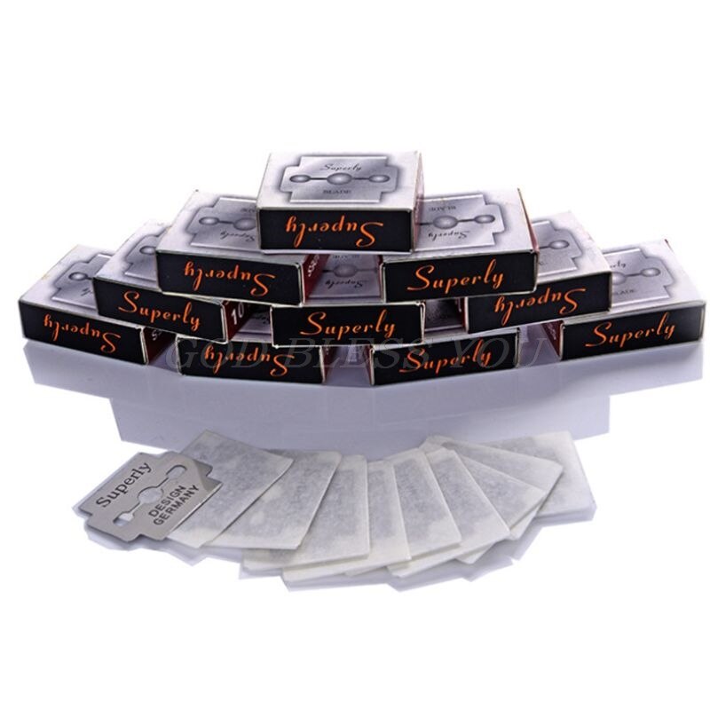 100Pcs/box Replacement Blade Dead Skin Corn Remover Nail Art Pedicure Blades Foot Care Tool