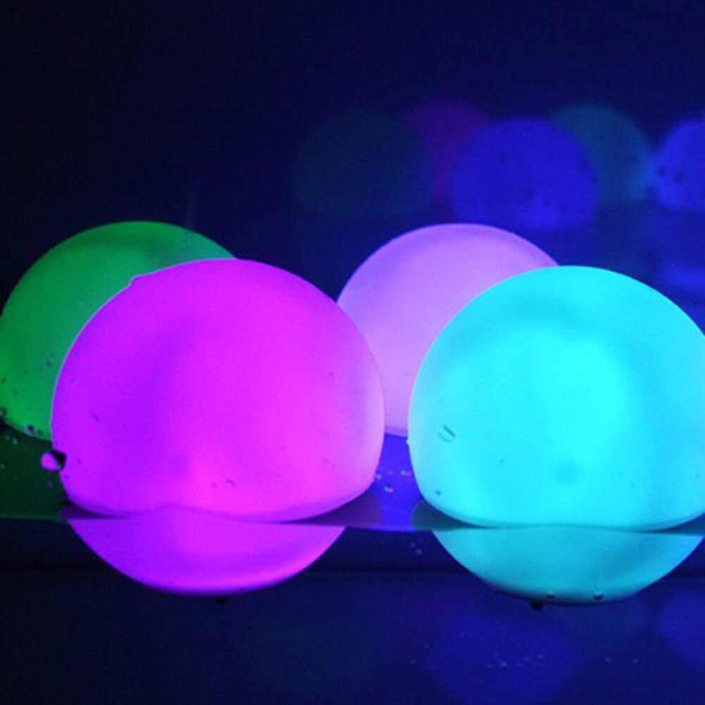 40CM/60CM Glowing Beach Ball remote control LED light Swimming Pool Toy 13 Colors Glowing Ball Inflatable LED Beach Ball