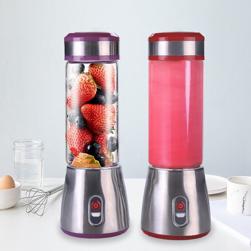 Mini Electric Usb Rechargeable Portable Blender Smoothie Maker Juicer Cup Shaker Squeezer Lemon Fruit Orange Juice Extractor