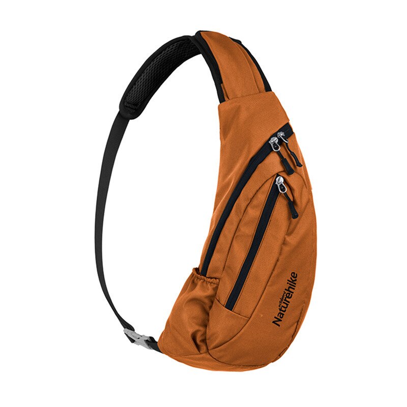 Naturehike heren crossbody tassen borst waterdichte handtassen voor mannen outdoor toerisme fitness sport fietsen schoudertas bolsas: Oranje