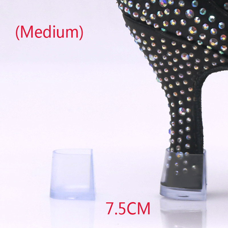 Latin dansschoenen ballroom dans Hak Stoppers Antislip Silicone Hoge Heeler protector voor 7.5 cm/9 cm/10 cm/8.5 cm