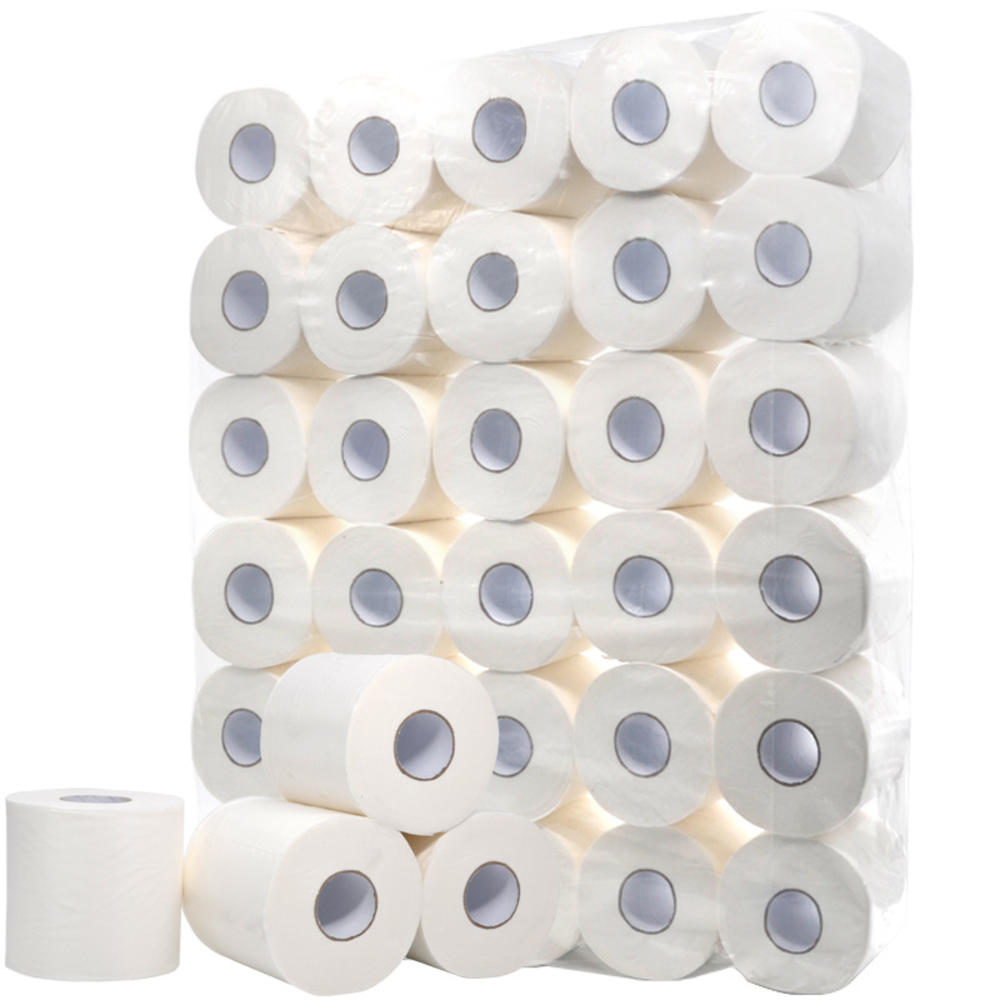 1 Roll Rolo de Papel Higiénico Papel Higiênico Polpa De Madeira Casa de Banho Rolo de Papel Higiênico Macio Primária Forte Absorção de Água De Papel Tissue