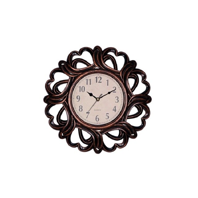 Saat Wandklok Klok Klok Relogio De Parede Duvar Saati Horloge Murale Relogio De Parede Decorativo Vintage Quartz Klokken Klok: Bruin