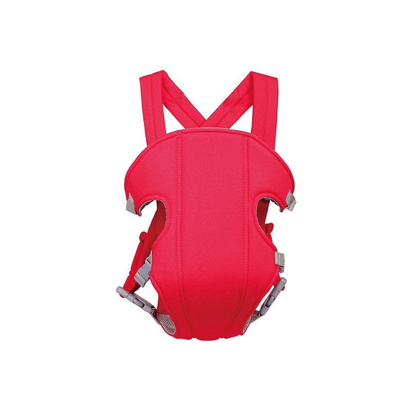 Portabebés frontal para recién nacido, asiento de bebé ergonómico, barra de carga de 20Kg, Color vendido: Rojo