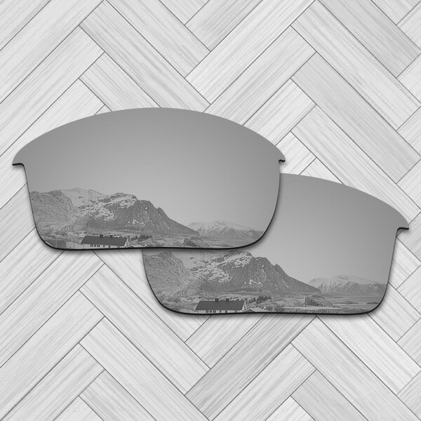 E.O.S 20+ Options Lens Replacement for OAKLEY Bottle Rocket Sunglasses: Metallic Silver