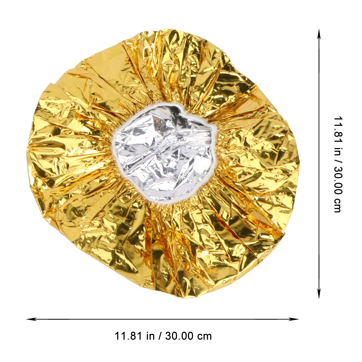 4pcs Hairdressing Cap Aluminum Foil Waterproof Elastic Disposable Hair Coloring Caps Hair Styling Cap Salon Cap for Lady