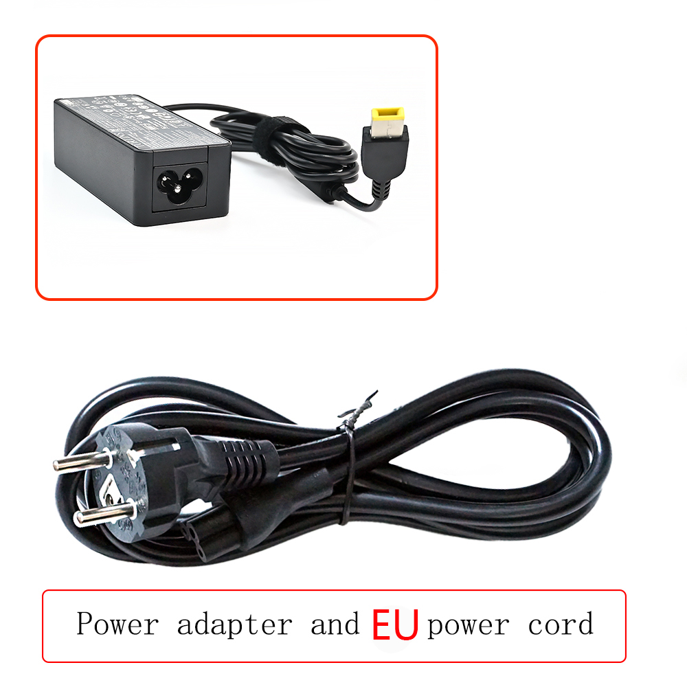 Chargeur adaptateur secteur pour ordinateur portable Lenovo, ThinkSub, ADLX45NLC3, ADLX45NDC3A, ADLX45NCC3A, 0C19880, 59370508, ADLX45NLC3A, 20V, 2,25 A, 45W: WHITE