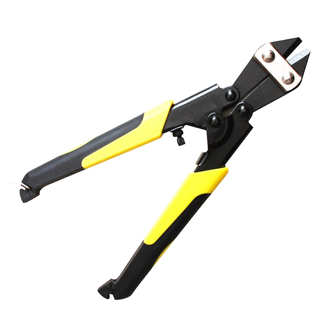 8 Inch Bolt Shear Diameter Wire Clamp Cutting Pliers Mini Bolt and Wire Cutter Bolt Clipper Cable Cutter with Clamp Head