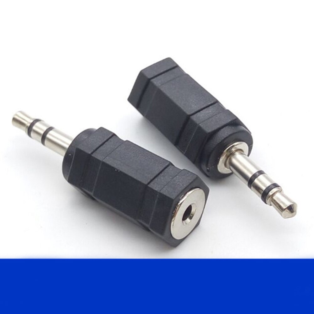 3,5mm Zu 2,5mm Praktische Gerade Universal- Jack Adapter Multifunktions Audio- Stecker Stereo Stecker Männlich Zu Weiblich Konverter Mono