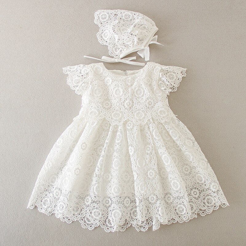 HAPPYPLUS abito da battesimo per bambina 2021 nuovo arrivo Baby Shower Dress 1st Birthday Girl Outfit Frock for Girls