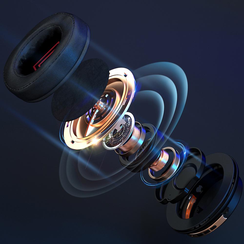 Hand Drawn Style Comfortable Wireless Headset Bluetooth Earphone Power Bass Headphone