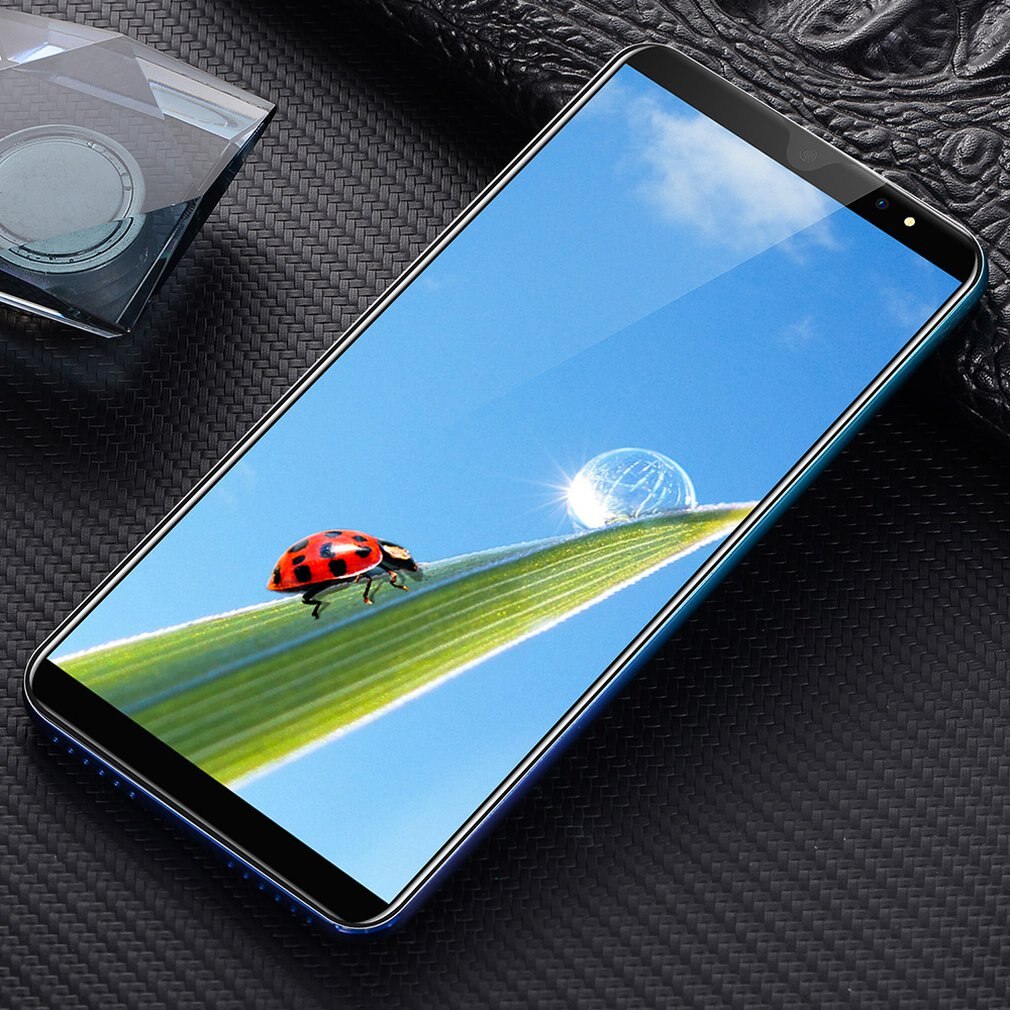 P33 Smart Phone 5 Inch 3G Large Screen Mobile Phone 512Mb Ram High Capacity Real Fingerprint Face Unlock Phones