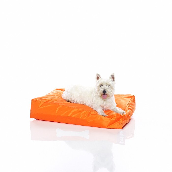 Lit pour chien en mousse à mémoire de forme, Orange, imperméable, fabricant et leader en chine