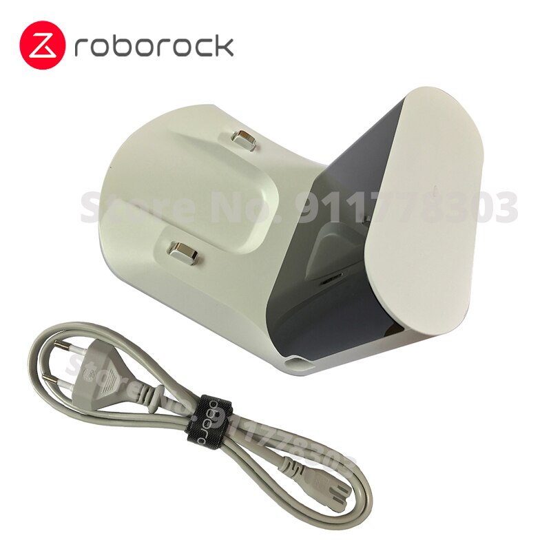 Xiaowa-cargador de muelle Original para aspiradora Roborock C10 E20, pieza de repuesto, Base blanca: White and EU