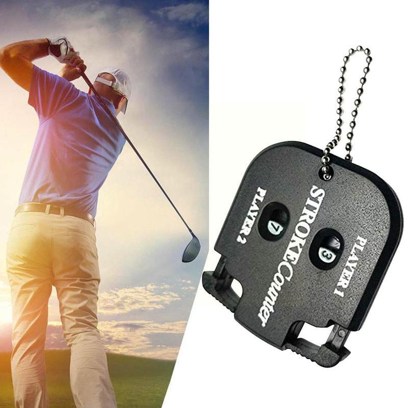 Golf Square Scorecard Black Rubber Easy To Carry Golf Scorecard Small H1f6