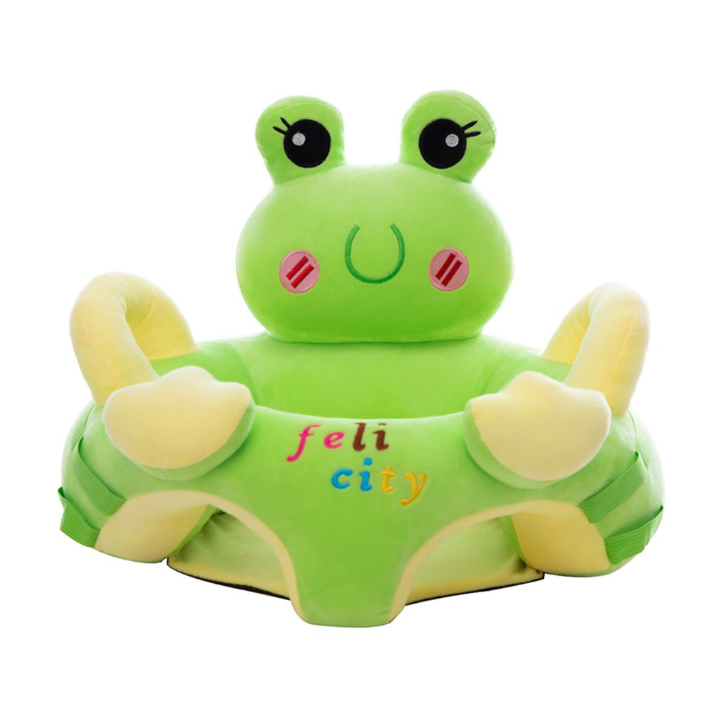 Baby plys stol sofa støtte sæde spædbørn småbørn rede let at lære at sidde tegneserieværktøj små børn tilbehør: -en