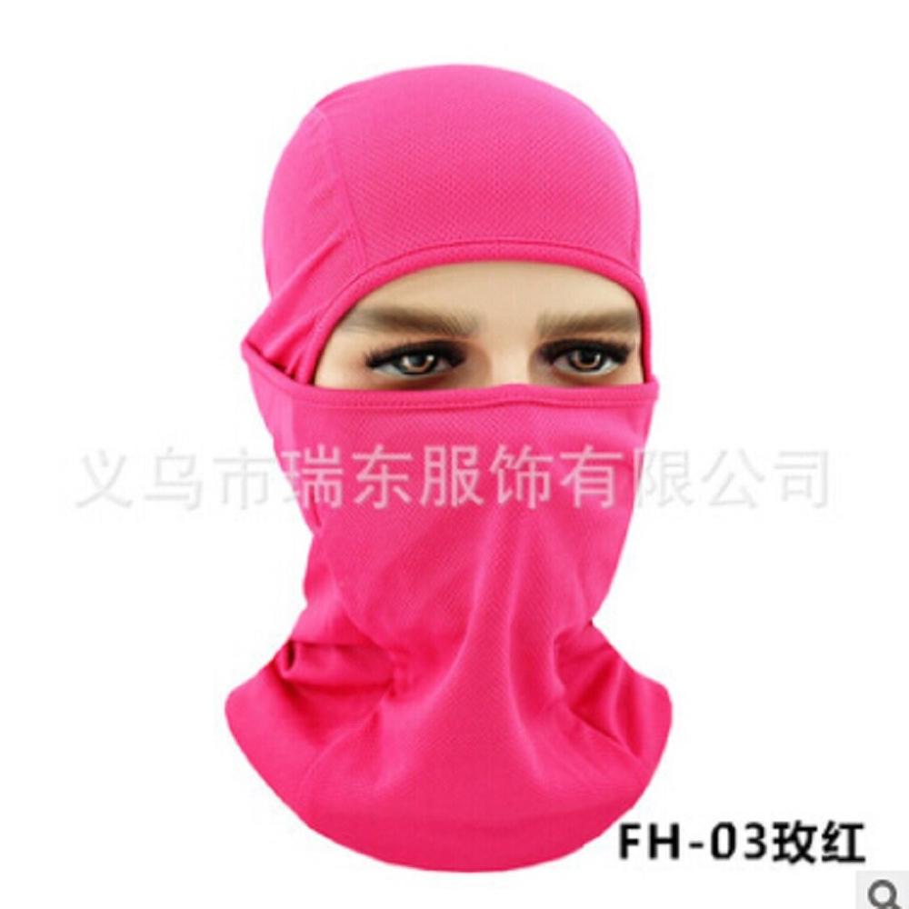 Cool mjuk utomhus motorcykel cykel helmask balaclava skid nackskydd andas skyddande ansiktsmask: 4