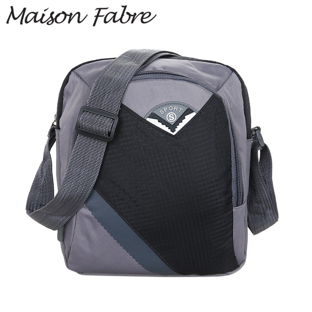 Maison Fabre Bag vrouwen mannen Nylon schoudertassen rits Waterdichte handtassen outdoor Grote Capaciteit tas Mode Dames handtassen: BK