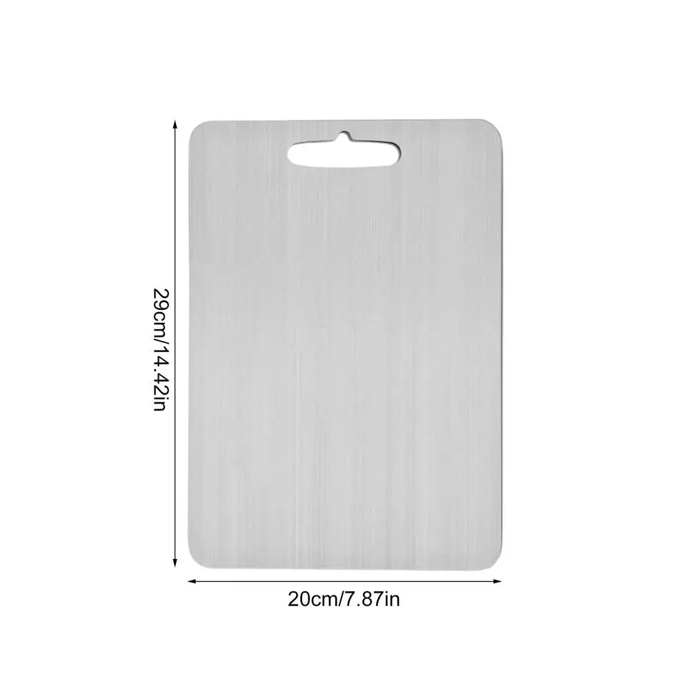 Titan skjærebrett lette skjærebrett for kjøkken trygt slitesterkt ekstra stort skjærebrett for kjøtt frukt grønnsaker: Rød