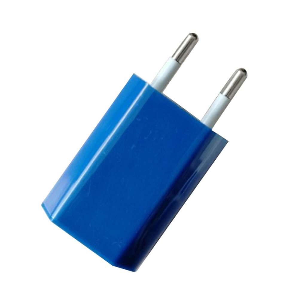 Usb vegglader lader adapter 5v 500ma enkel usb port hurtiglader stikkontakt kube for iphone for android telefon