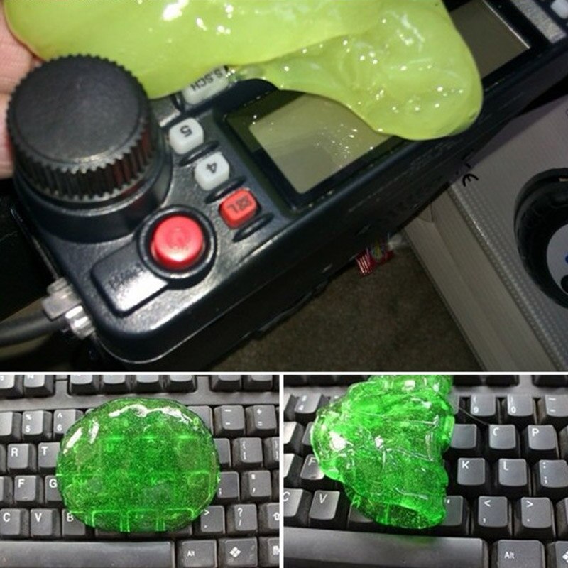 Magisk tastatur rengøring lim støvrenser til tastatur bærbar bil rengøring svamp produkter kontor rengøringsværktøj