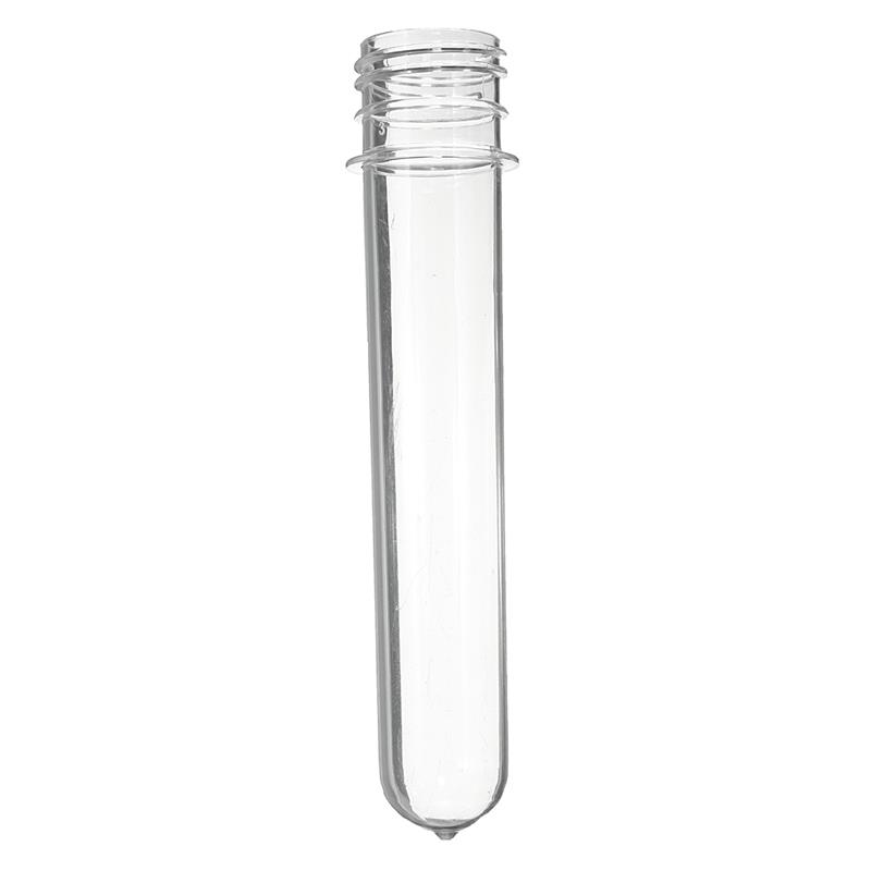 25pcs 40ml Plastic Transparent Test Tubes With Aluminum Cap Bottles 14cm School Supplies Lab Equipments 140x25mm