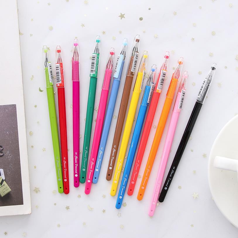 5/10 Pcs/Veel Multicolor Gel Pen Kids Tekening Art Pennen Voor Boek Album Schilderen Tool Baby Onderwijs Kind Gel rollerball Pen