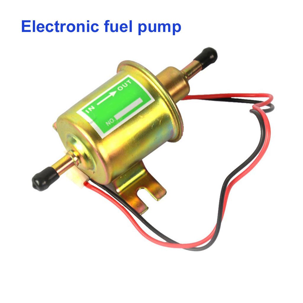 Bil gas diesel brændstof pumpe inline lavtryk elektrisk brændstof pumpe 12v bil gas diesel brændstof pumpe inline lavtryk