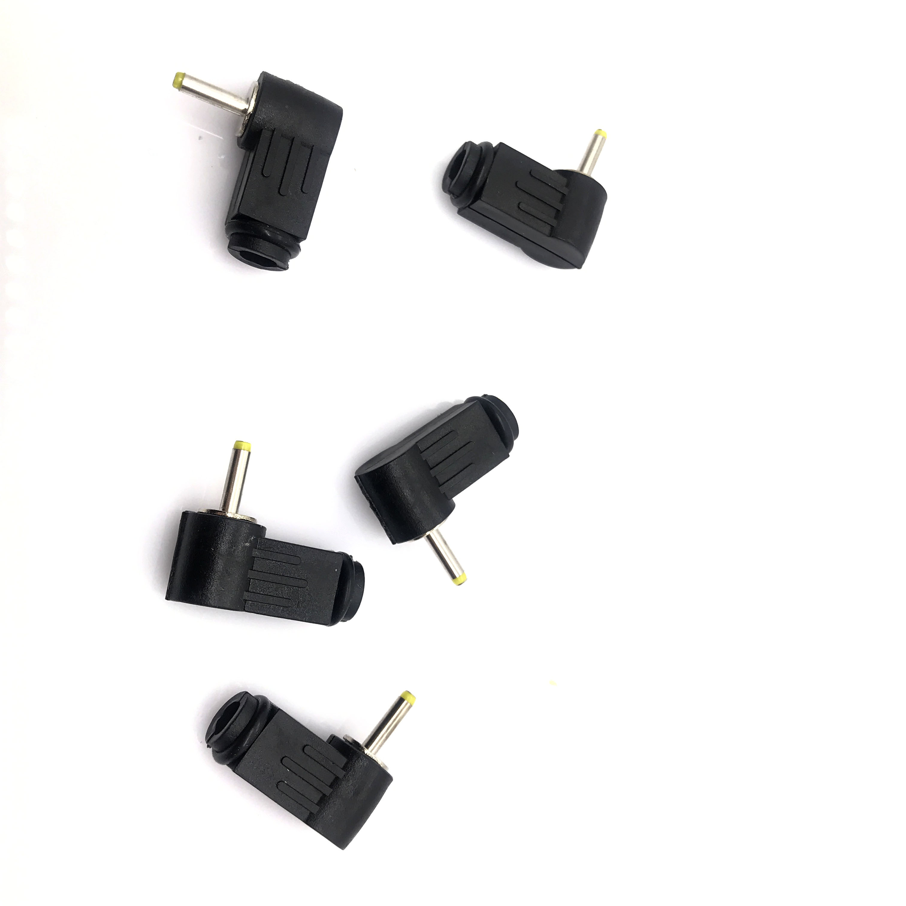 2.5x0.7 mm DC Power Plug 2.5*0.7 mm L-shaped Male 90 Right Angle Single Head Jack Adapter Cord Connector