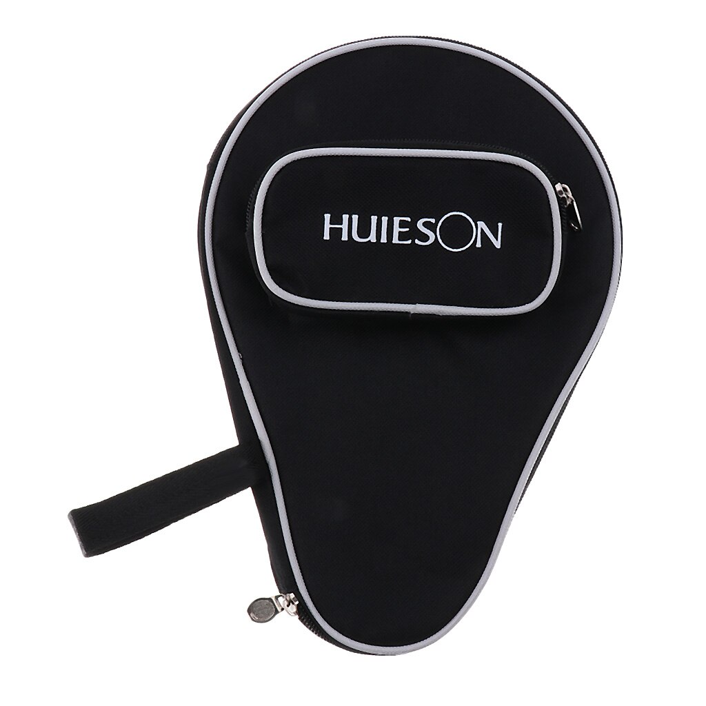 Ping Pong Paddle Cover - Table Tennis Racket Case Paddle Bag For 1 Bat and 3 Balls - Portable and Durable: Default Title