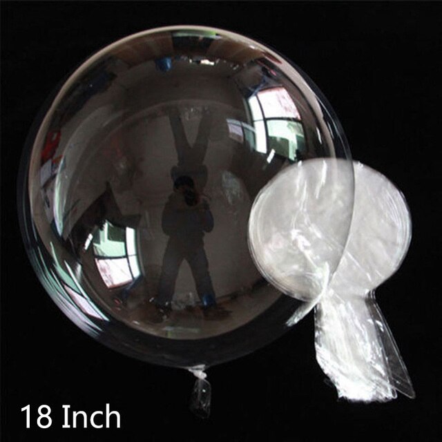 1pc Pvc Transparent Bubble Ballon Inflatable Bobo Balloons For Wedding Birthday Party Decorations Helium Balloons 10-36inch: 5