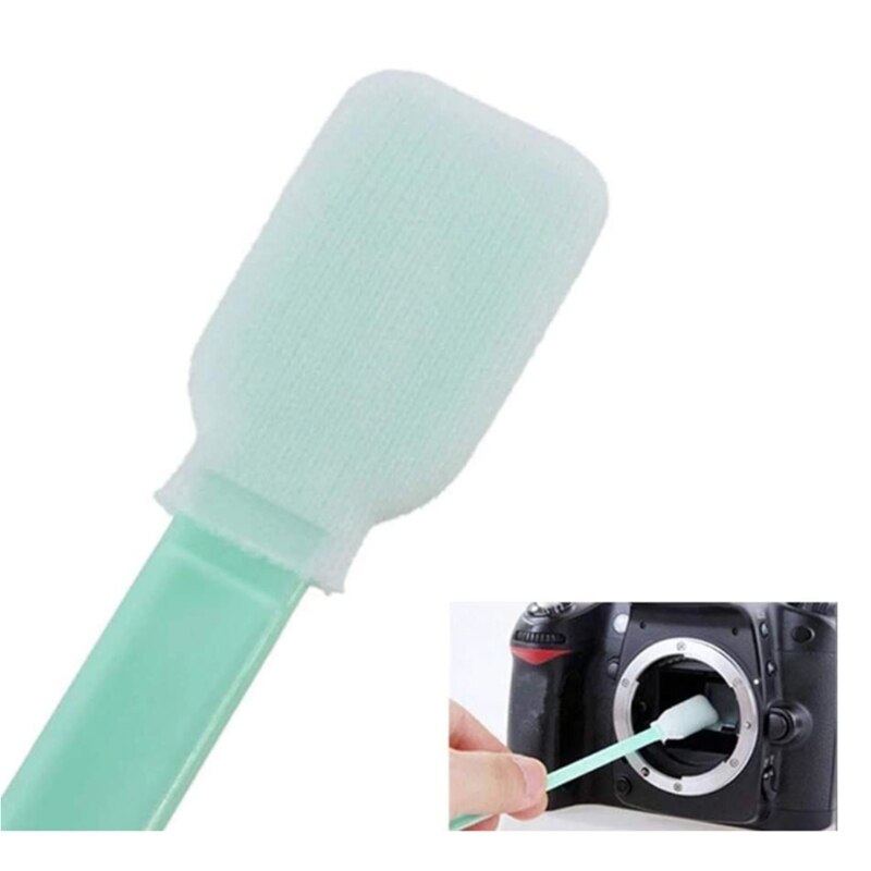 Hisopos de algodón de limpieza para cámara Digital, accesorio con filtro de 6 15mm, D-SLR CMOS CCD, hisopos de algodón de limpieza con Sensor húmedo, suministros de limpieza para cámara